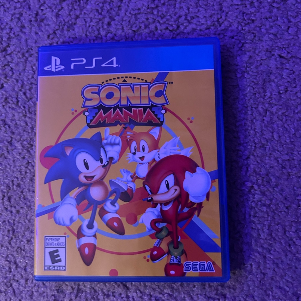Sony PS4 Sonic Mania - Blue and Orange